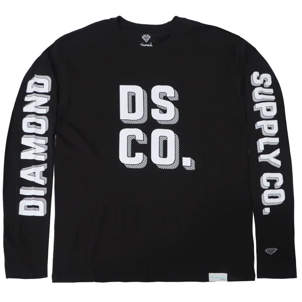 Diamond Supply Co. Black Long Sleeve Shirt
